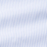 Wexford Sky Blue Stripes Oxford Cotton Shirt - John Ellies