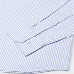 Wexford Sky Blue Stripes Oxford Cotton Shirt - John Ellies