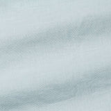 Rance Cyan Plain Linen Button Down Shirt - John Ellies