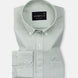 Rance Mist Green Plain Linen Button Down Shirt - John Ellies