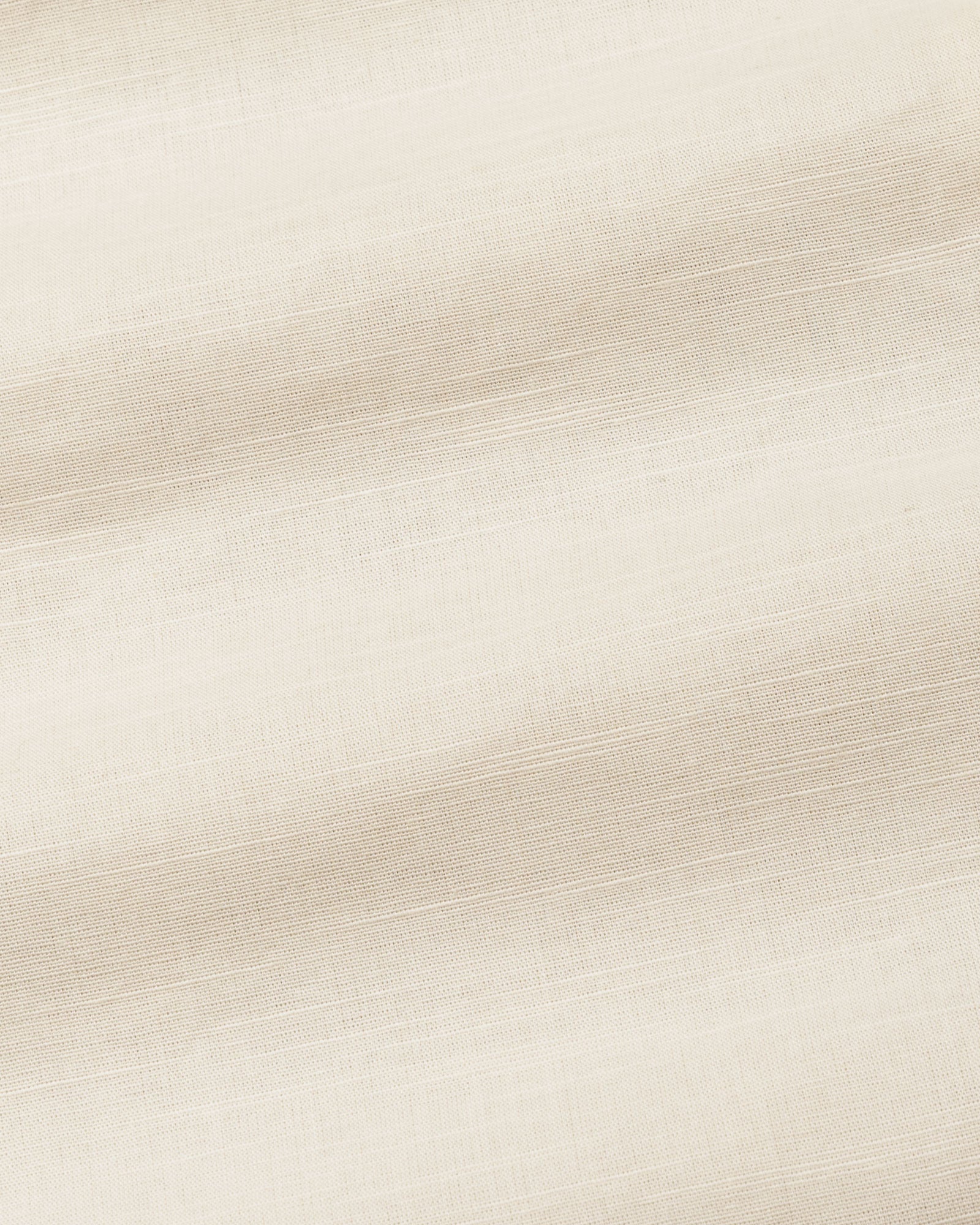 Rance Light Yellow Plain Linen Button Down Shirt - John Ellies