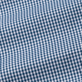 Harmes Ocean Blue Check Oxford Cotton Shirt - John Ellies