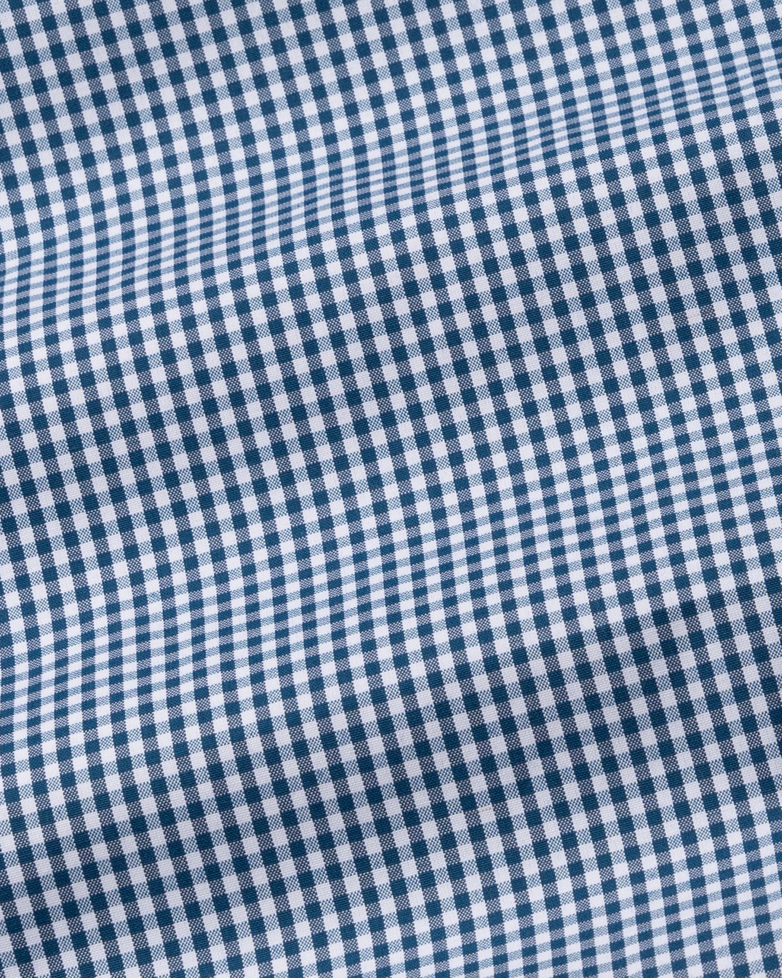 Harmes Ocean Blue Check Oxford Cotton Shirt - John Ellies