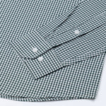 Harmes Green Check Oxford Cotton Shirt - John Ellies