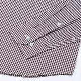 Harmes Brown Check Oxford Cotton Shirt - John Ellies