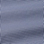 Harmes Navy Blue Check Oxford Cotton Shirt - John Ellies