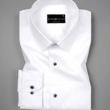 White Premium Satin Men's Formal Shirt