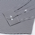 Harmes Black Check Oxford Cotton Shirt - John Ellies