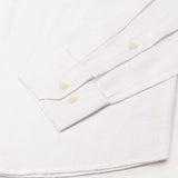 Bellmont White Plain Luxurious Linen Button Down Shirt
