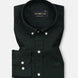 Bellmont Green Plain Luxurious Linen Button Down Shirt - John Ellies