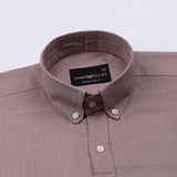 Bellmont Dusty Pink Plain Luxurious Linen Button Down Shirt
