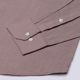 Bellmont Dusty Pink Plain Luxurious Linen Button Down Shirt