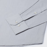Bellmont Silver Plain Luxurious Linen Button Down Shirt