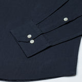 Bellmont Ash Grey Plain Luxurious Linen Button Down Shirt