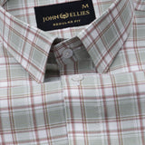 Siena Olive Check Cotton Shirt