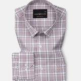 Siena Dusty Pink Check Cotton Shirt