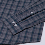 Siena Teal & Grey Check Cotton Shirt