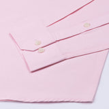 Vicenza Pink Plain Oxford Cotton Shirt - John Ellies