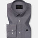 Vicenza Jet Black Plain Oxford Cotton Shirt - John Ellies