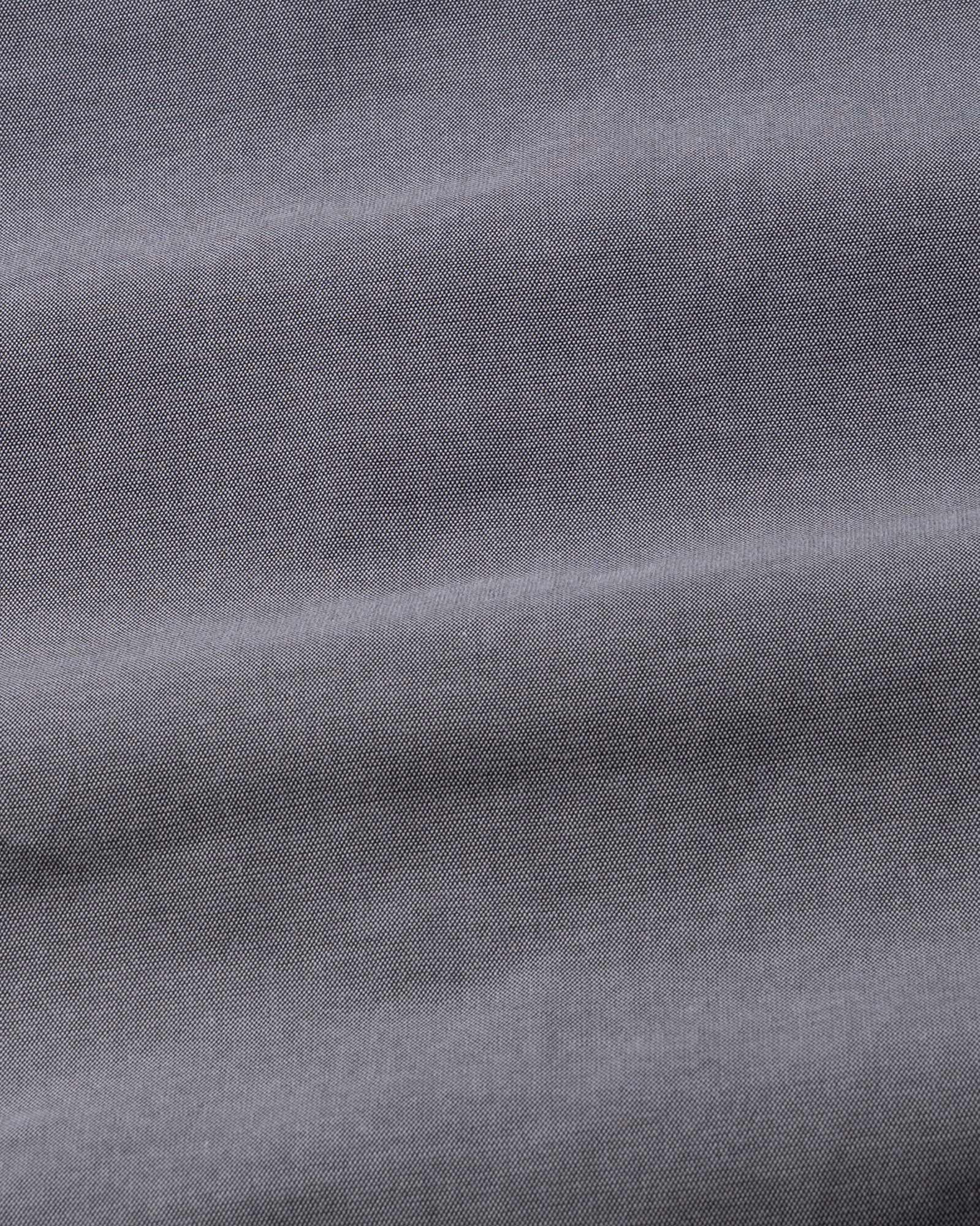 Vicenza Jet Black Plain Oxford Cotton Shirt - John Ellies