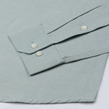 Vicenza Olive Plain Oxford Cotton Shirt