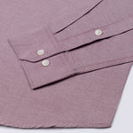 Vicenza Magenta Plain Oxford Cotton Shirt - John Ellies