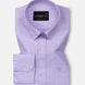 Vicenza Lavender Plain Oxford Cotton Shirt - John Ellies