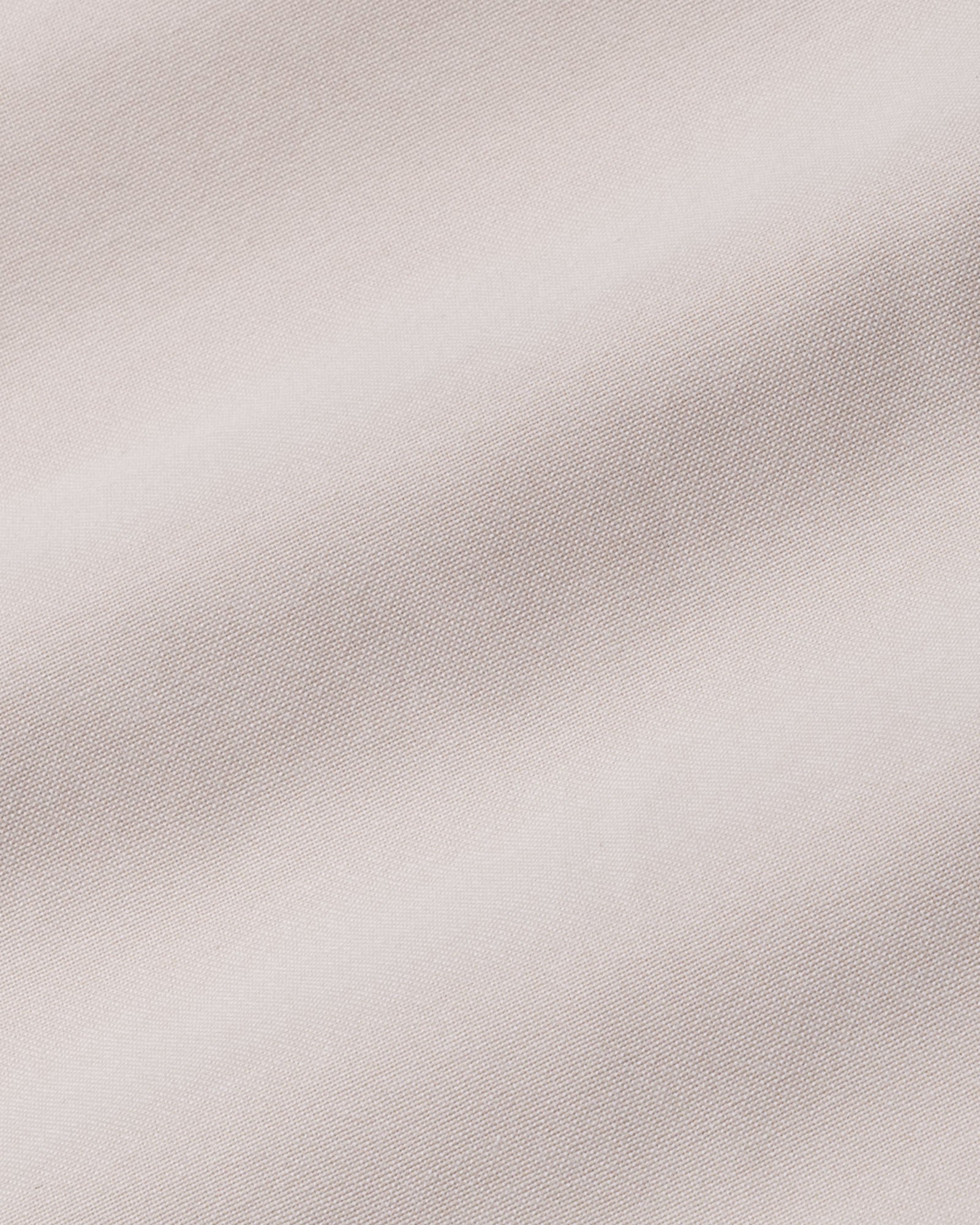Vicenza Cream Plain Oxford Cotton Shirt - John Ellies