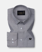 Winslow Black Stripes Oxford Cotton Shirt