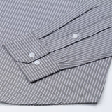 Winslow Black Stripes Oxford Cotton Shirt - John Ellies