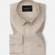 Winslow Beige Stripes Oxford Cotton Shirt - John Ellies