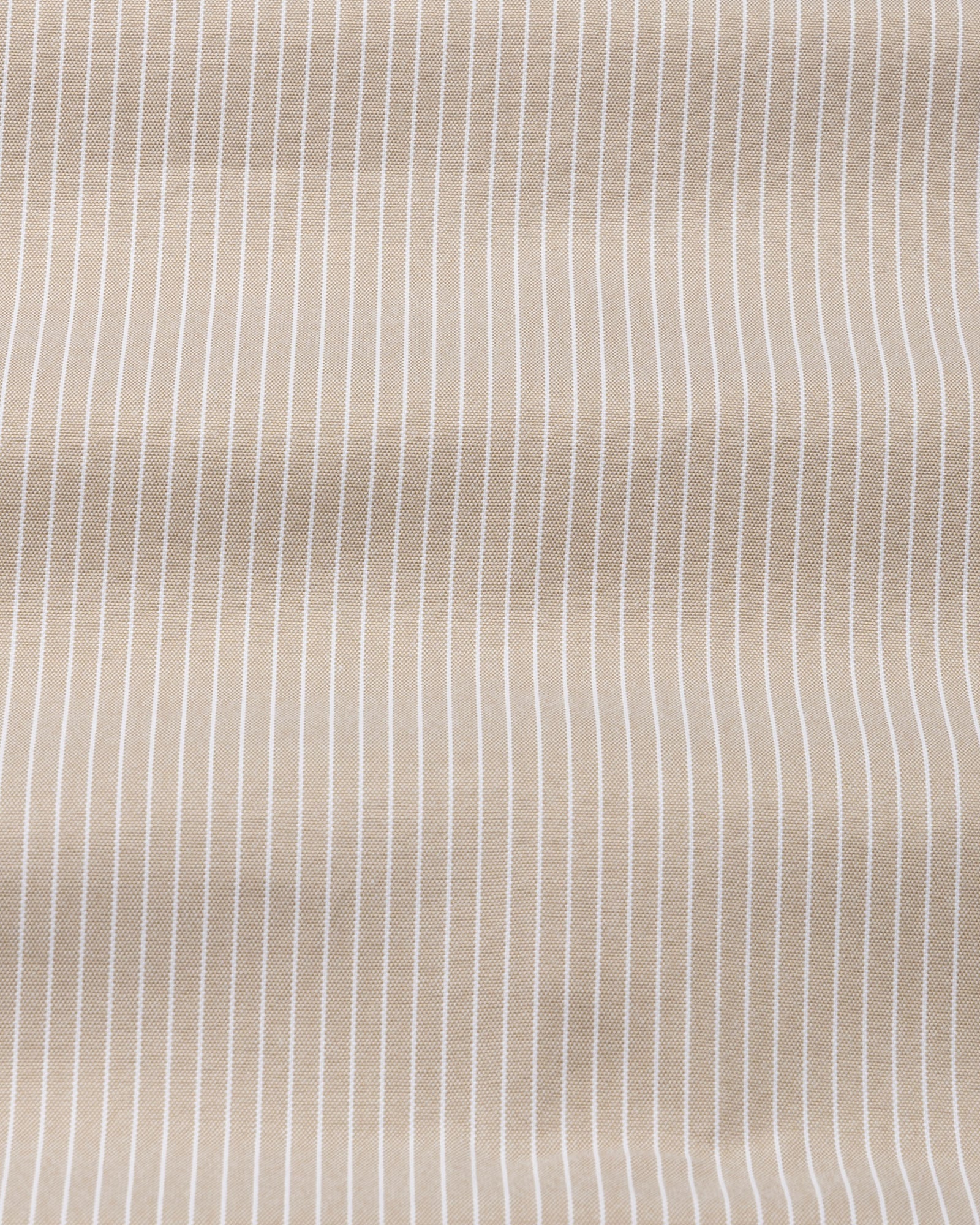 Winslow Beige Stripes Oxford Cotton Shirt - John Ellies