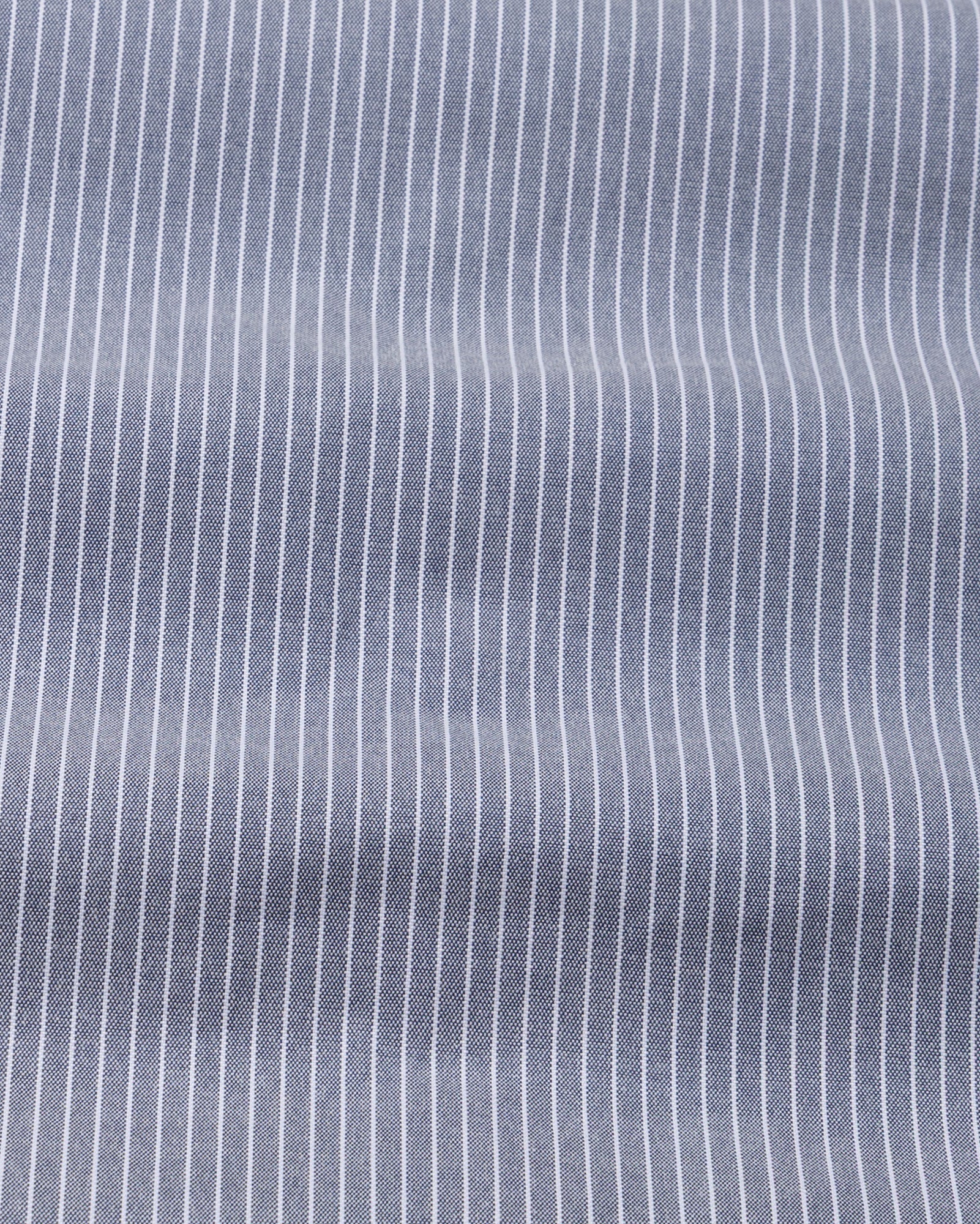 Winslow Navy Blue Stripes Oxford Cotton Shirt - John Ellies