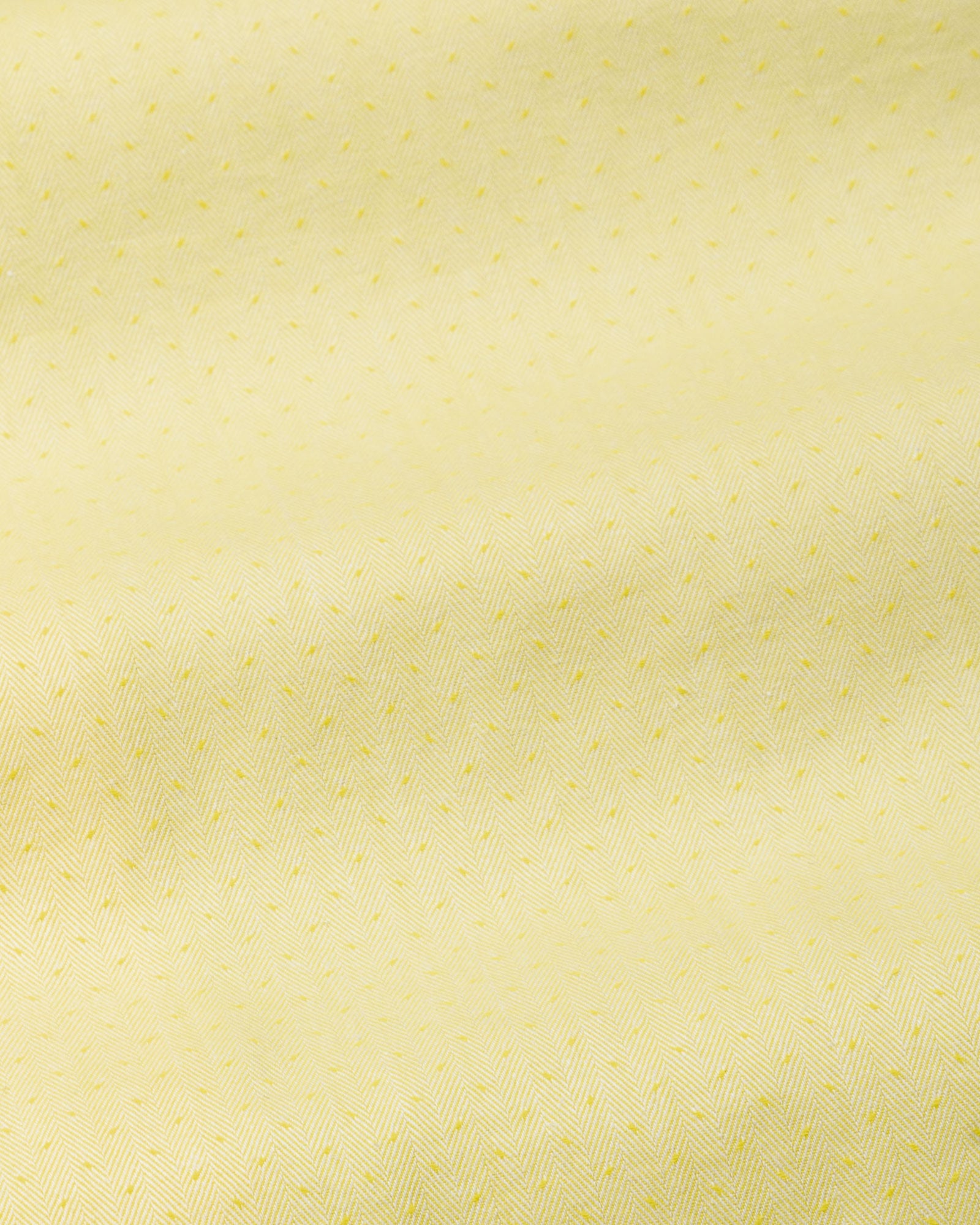 Belagio Lamon Yellow Printed Cotton Shirt - John Ellies
