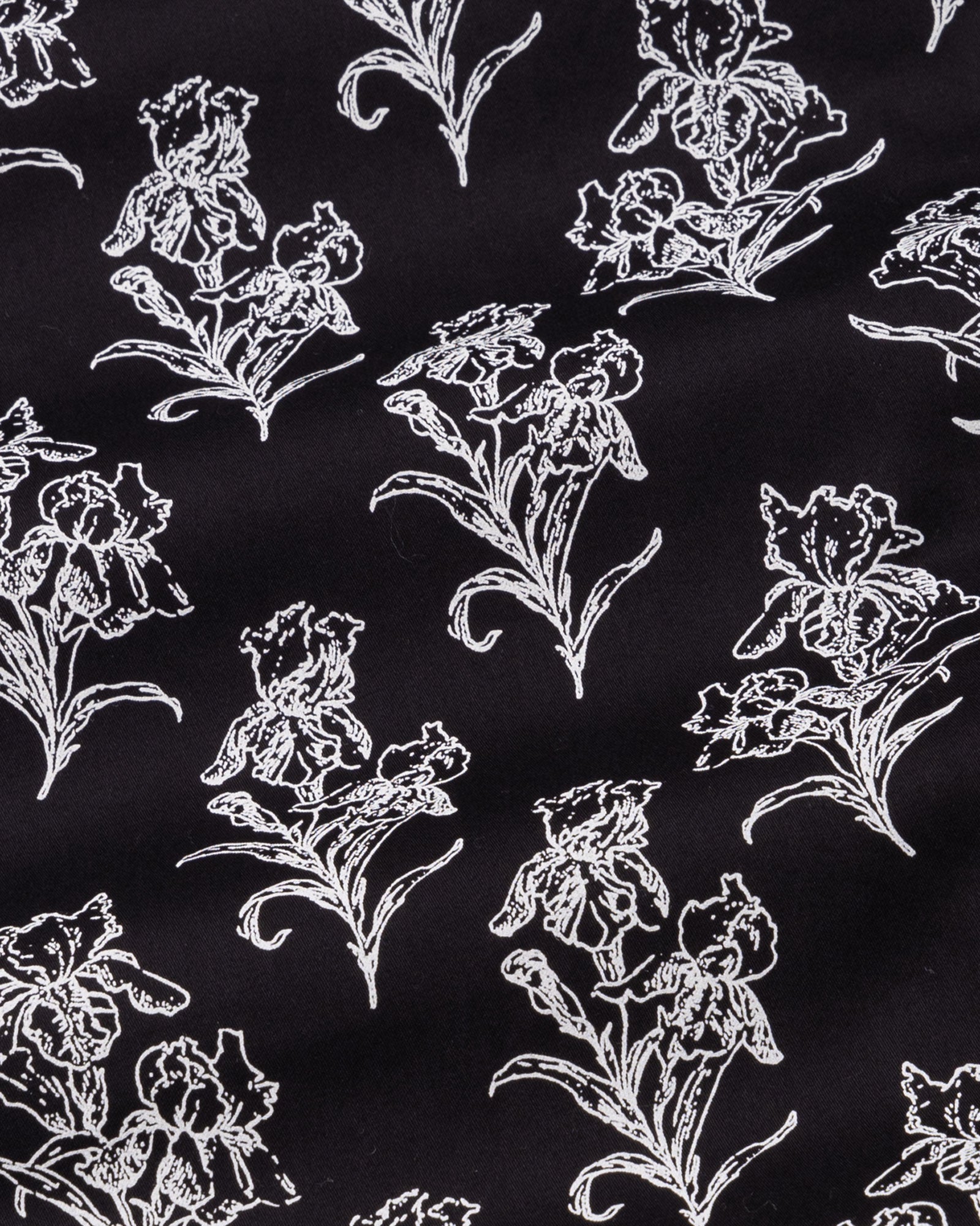 Belagio Black Printed Cotton Shirt - John Ellies