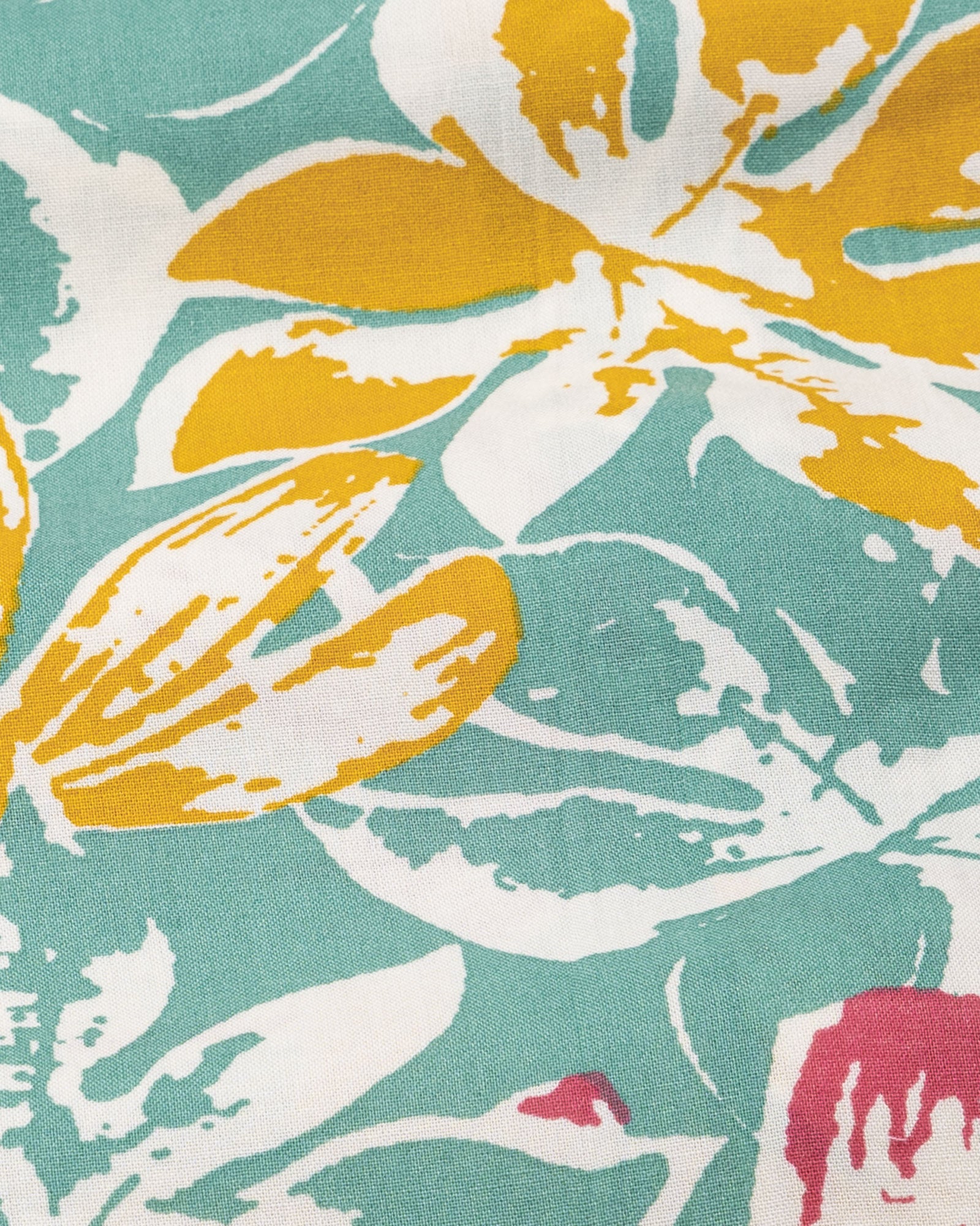 Belagio Olive Printed Cotton Shirt - John Ellies
