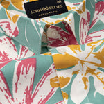 Belagio Olive Printed Cotton Shirt - John Ellies