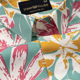 Belagio Olive Printed Cotton Shirt - John Ellies