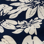 Belagio Navy Blue Printed Cotton Shirt - John Ellies