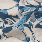 Belagio Royal Blue Printed Cotton Shirt - John Ellies