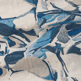 Belagio Royal Blue Printed Cotton Shirt - John Ellies