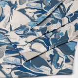 Belagio Royal Blue Printed Cotton Shirt - John Ellies