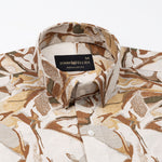 Belagio Gold Printed Cotton Shirt - John Ellies