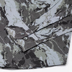 Belagio Army Green Printed Cotton Shirt - John Ellies