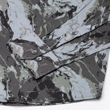 Belagio Army Green Printed Cotton Shirt - John Ellies