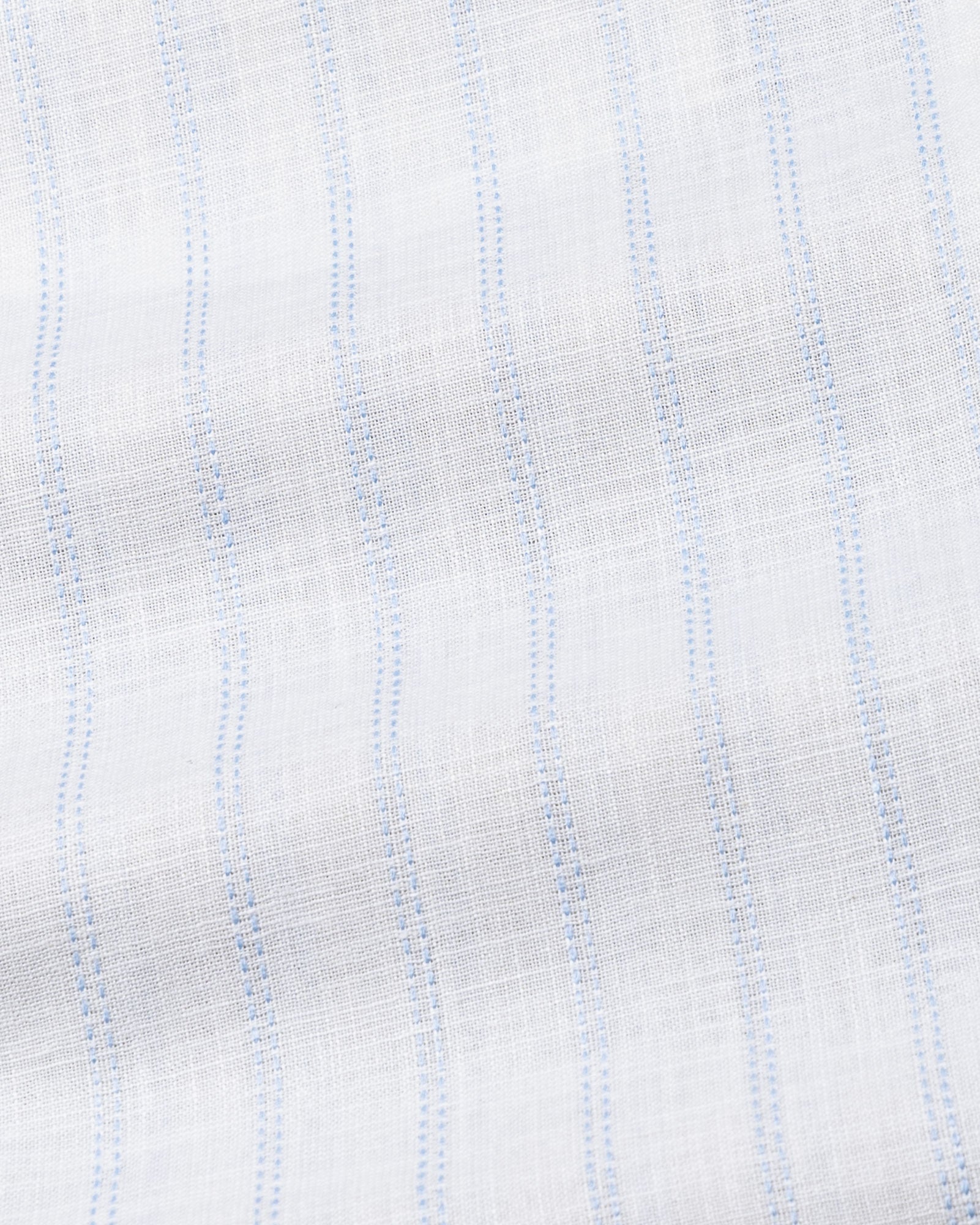 Arezo Sky Blue Stripes Linen Shirt - John Ellies