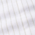 Arezo Olive Stripes Linen Shirt - John Ellies
