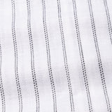 Arezo Black Stripes Linen Shirt - John Ellies