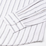 Arezo Black Stripes Linen Shirt - John Ellies