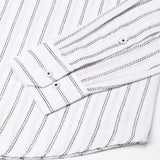 Arezo Black Stripes Linen Shirt - John Ellies